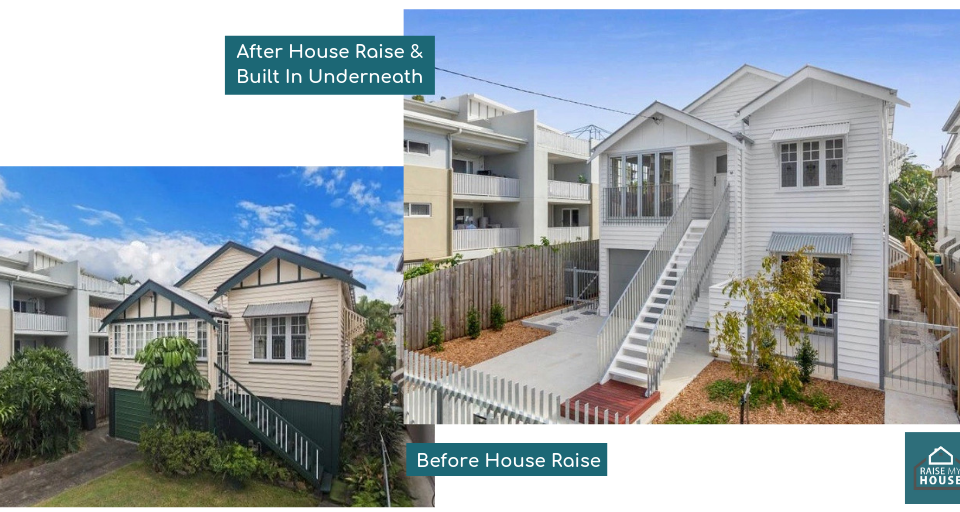 House Raise Before & After