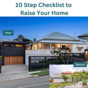 checklist to raise your house